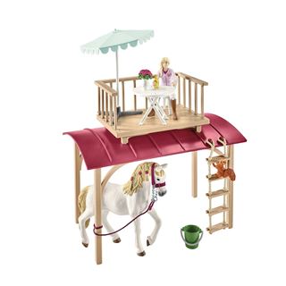 Schleich&reg; Horse Club 42593 Wohnwagen f&uuml;r geheime
