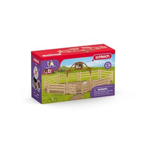Schleich&reg; Horse Club 42434 Pferdekoppel mit Eingangstor