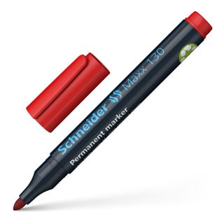 Schneider Maxx 130 Permanentmarker rot 1,0 - 3,0 mm, 10 St.