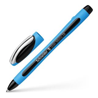 Schneider Kugelschreiber Slider Memo blau Schreibfarbe schwarz, 10 St.