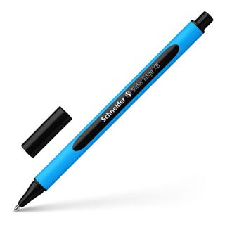Schneider Kugelschreiber Slider Edge blau Schreibfarbe schwarz, 10 St.