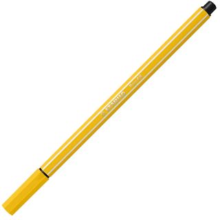 STABILO Pen 68 Filzstift gelb, 1 St.
