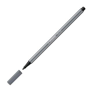 STABILO Pen 68 Filzstift grau, 1 St.