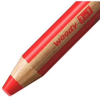 STABILO woody 3 in 1 Buntstifte farbsortiert, 10 St.