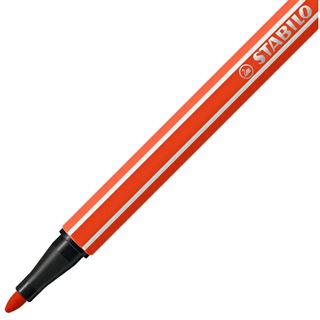 STABILO Pen 68 Filzstifte rot, 10 St.