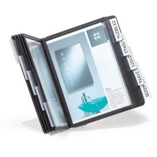 DURABLE Sichttafelsystem VARIO A5 Display System table 10 550601 DIN