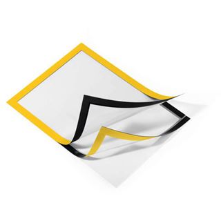 DURABLE 2 Magnetrahmen selbstklebend DURAFRAME&reg; gelb