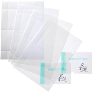 DURABLE Einsteckfolien f&uuml;r T&uuml;rschilder CRYSTAL SIGN REFILL