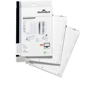 DURABLE Einsteckschilder für Namensschilder Badgemaker 6,0 x 3,0