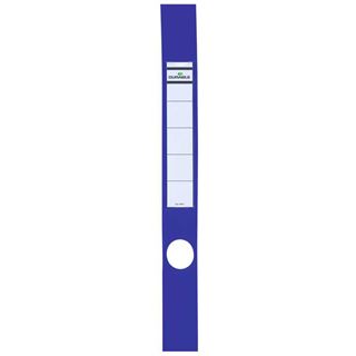 DURABLE 10 Ordneretiketten ORDOFIX&reg; blau f&uuml;r 5,0 cm
