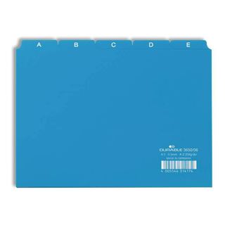 DURABLE Karteikartenregister A-Z blau (365006)