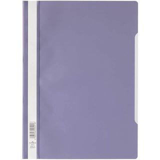 DURABLE 10 Schnellhefter Kunststoff lila DIN A4