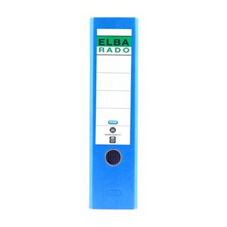 ELBA rado Wolkenmarmor Ordner blau marmoriert Karton 8,0 cm DIN A4