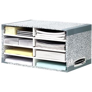 Fellowes Sortierstation grau mit 8 F&auml;cher