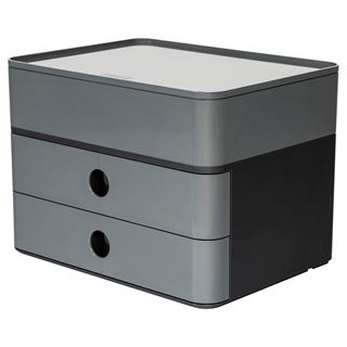 HAN Schubladenbox Smart Box plus ALLISON granite grey 1100-19, DIN A5