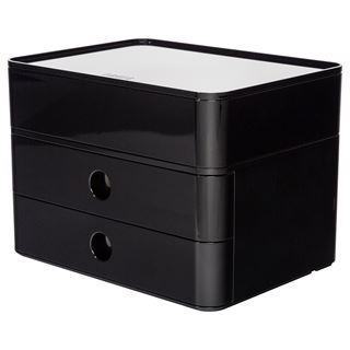 HAN Schubladenbox Smart Box plus ALLISON schwarz 1100-13, DIN A5 mit
