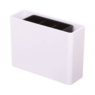 HAN Stiftehalter smart-Line wei&szlig; Kunststoff 3 F&auml;cher 13,5