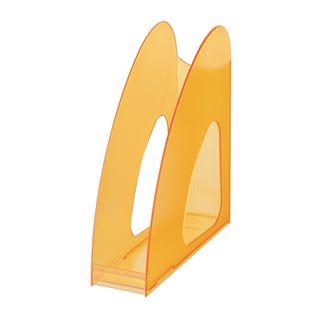 HAN Stehsammler TWIN 1611-61 orange-transparent Kunststoff, DIN C4