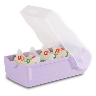 HAN CROCO Karteikasten DIN A7 f&uuml;r 900 Karteikarten