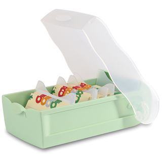 HAN CROCO Karteikasten DIN A7 f&uuml;r 900 Karteikarten