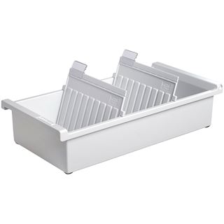 HAN Karteikasten DIN A6 f&uuml;r 1.300 Karteikarten grau ohne Deckel