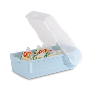 HAN CROCO Karteikasten DIN A8 für 500 Karteikarten