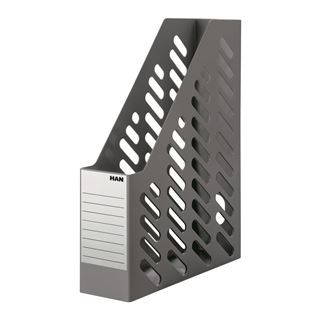 HAN 2 Stehsammler Klassik 1600-191 dunkelgrau Kunststoff, DIN A4