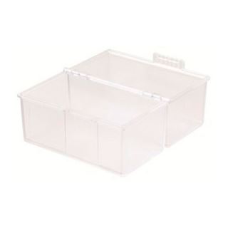 HAN A6 Karteikasten DIN A6 f&uuml;r 400 Karteikarten transparent mit