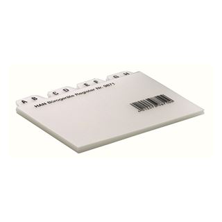 HAN Karteikartenregister A-Z transparent
