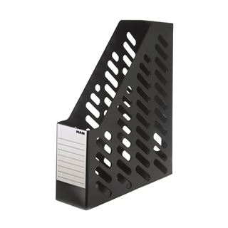 HAN 2 Stehsammler Klassik 1600-13 schwarz Kunststoff, DIN A4