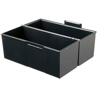 HAN Karteikasten DIN A5 f&uuml;r 450 Karteikarten schwarz mit Deckel