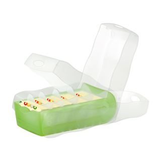 HAN Croco Karteikasten DIN A7 f&uuml;r 900 Karteikarten gr&uuml;n mit