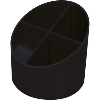 helit Stiftehalter the green cross schwarz Kunststoff 4 F&auml;cher