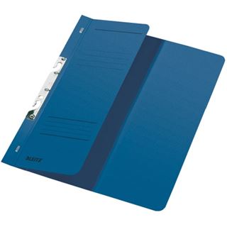 LEITZ Einhakhefter 3744 Karton blau DIN A4, halber Deckel, 1 St.