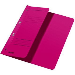 LEITZ &Ouml;senhefter 3740 Karton rot DIN A4, halber Deckel, 1 St.