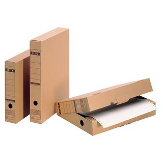 10 LEITZ Archivboxen 6084 braun 7,0 x 26,5 x 32,5 cm