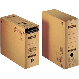 10 LEITZ Archivboxen braun 12,0 x 32,5 x 27,5 cm