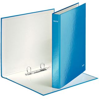 LEITZ WOW Ringbuch 2-Ringe blau 4,0 cm DIN A4