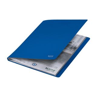 LEITZ Recycle 4676 Sichtbuch DIN A4, 20 H&uuml;llen blau