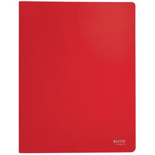 LEITZ Recycle 4676 Sichtbuch DIN A4, 20 H&uuml;llen rot