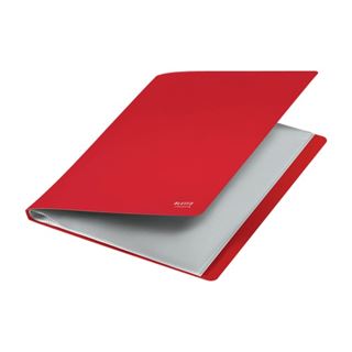 LEITZ Recycle 4676 Sichtbuch DIN A4, 20 H&uuml;llen rot
