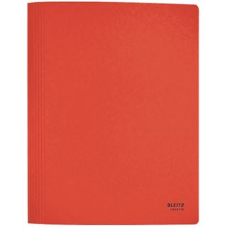 LEITZ Schnellhefter Recycle 3904 Karton rot DIN A4