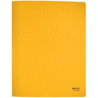 LEITZ Schnellhefter Recycle 3904 Karton gelb DIN A4