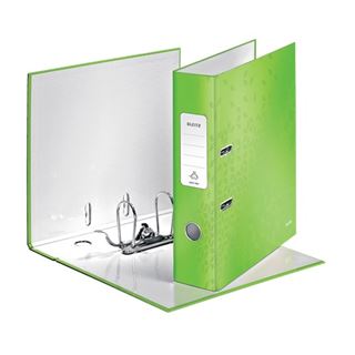 LEITZ Ordner gr&uuml;n Karton 8,0 cm DIN A4