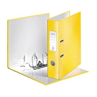 LEITZ Ordner gelb Karton 8,0 cm DIN A4