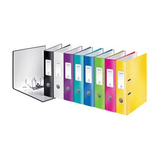 LEITZ Ordner gelb Karton 8,0 cm DIN A4