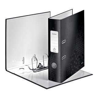 LEITZ Ordner schwarz Karton 8,0 cm DIN A4