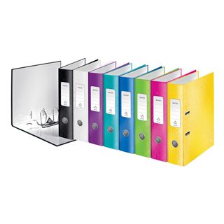 LEITZ Ordner schwarz Karton 8,0 cm DIN A4