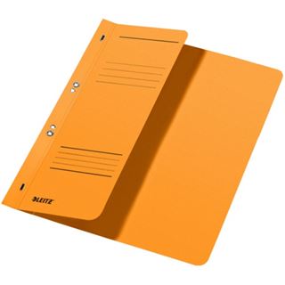 LEITZ &Ouml;senhefter 3740 Karton gelb DIN A4, halber Deckel, 1 St.