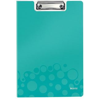 LEITZ Klemmbrettmappe WOW 4199 DIN A4 eisblau Kunststoff